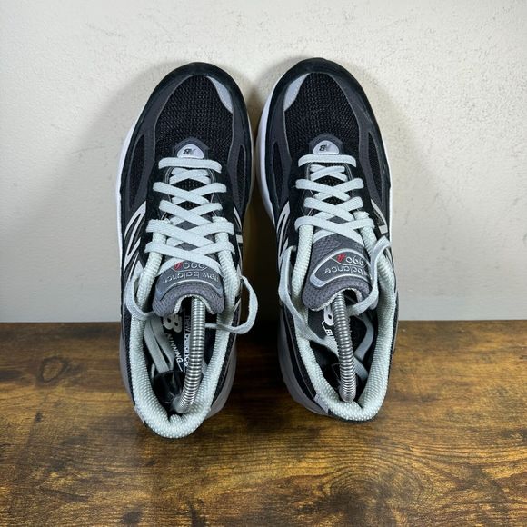 New Balance 990v6 Grey Black Shoes Sneakers‎ Women’s Size 8.5 - Picture 6 of 8